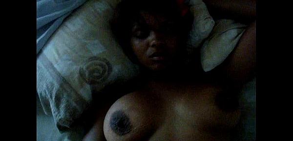  Brown Candy bbc deep inside A tight pussy while she high and half asleep. lol